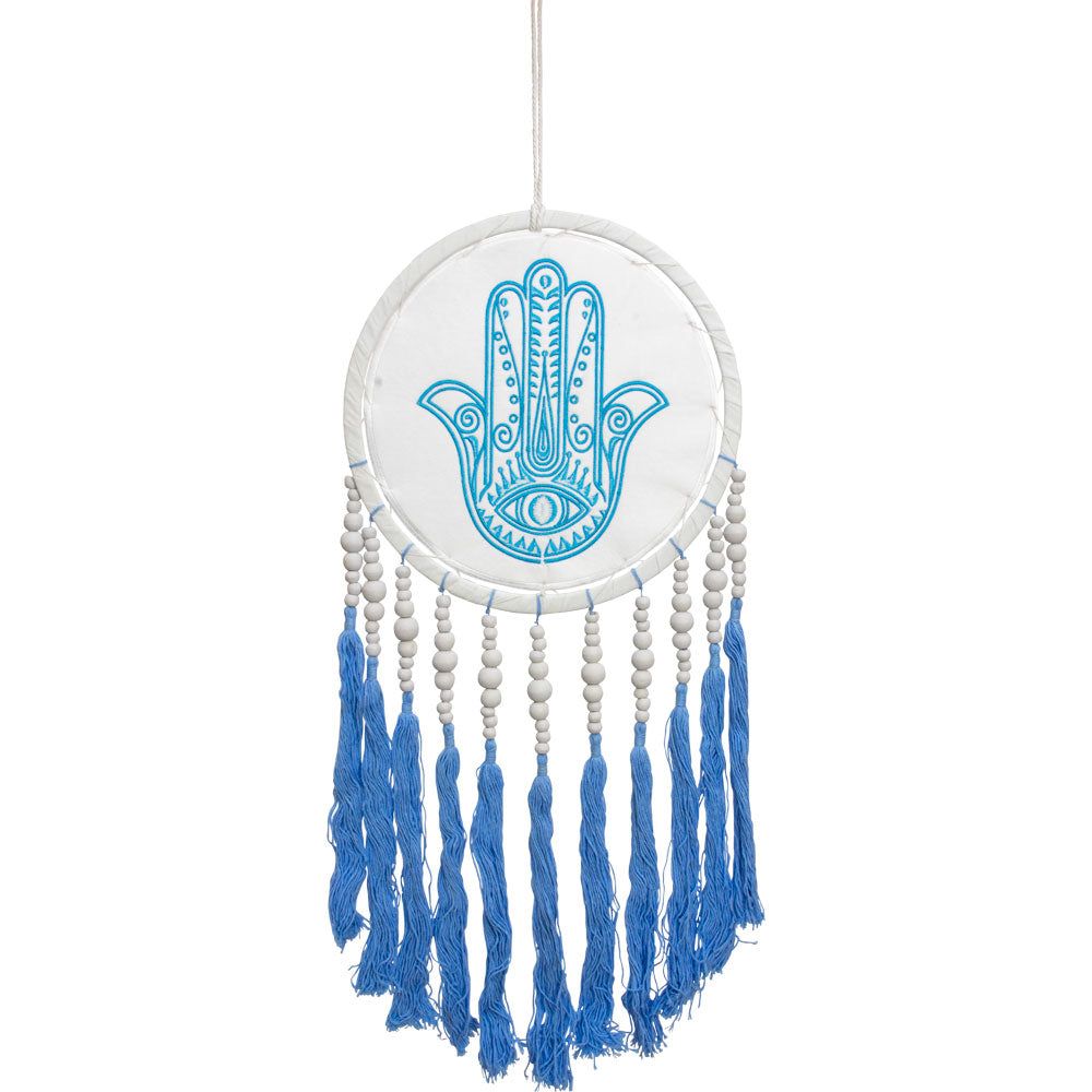 29&quot; Dream Catcher - Fatima Hand Fringe, SKU KH-30265, UPC 700317068778
