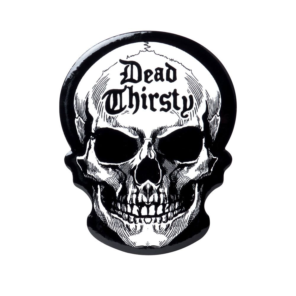 Dead Thirsty Skull Coaster, SKU AL-CC15, UPC 700317062172