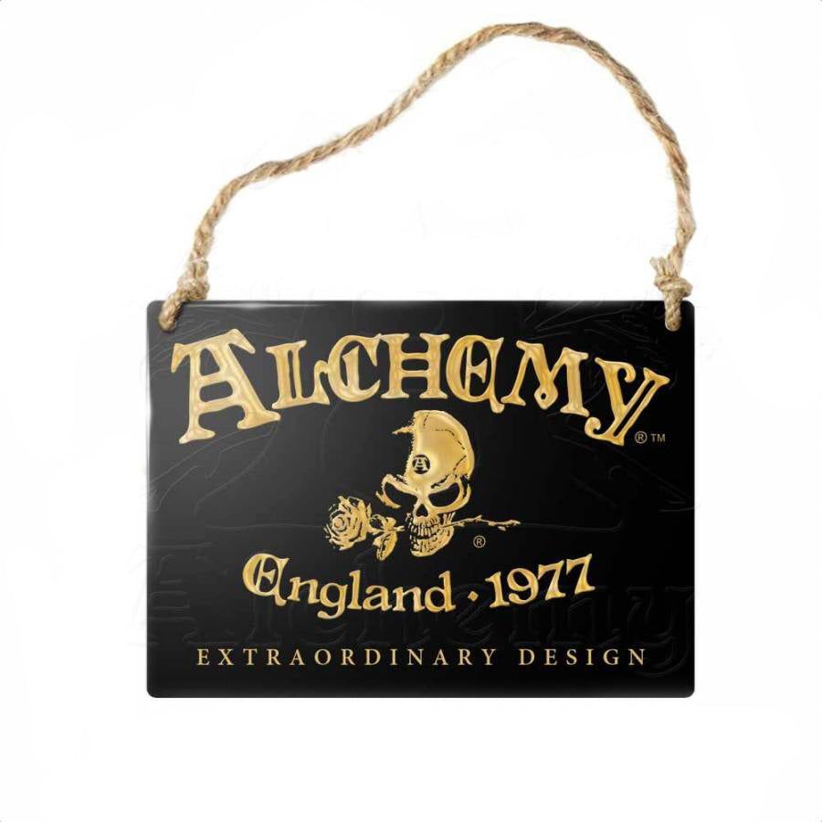 3.5&quot; Alchemy England 1977 Sign, SKU AL-ALHS20, UPC 700317068112