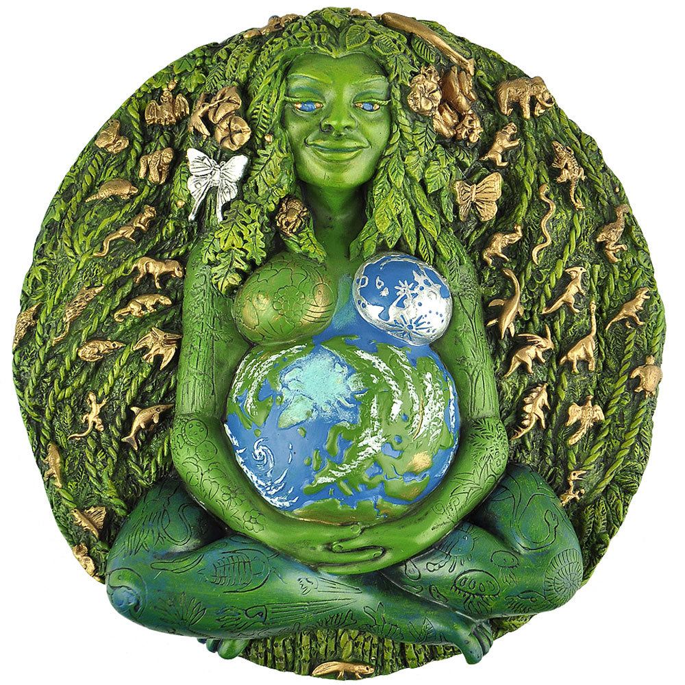 7&quot; Millennial Gaia Plaque, SKU PG-14577, UPC 700317033790