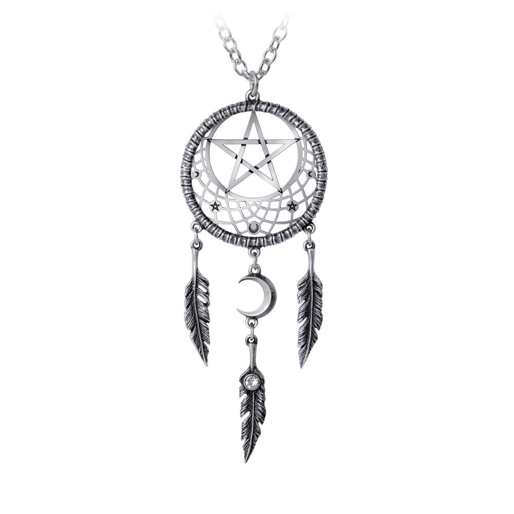 Pagan Dream Catcher Pendant, SKU AL-P873, UPC 700317060239