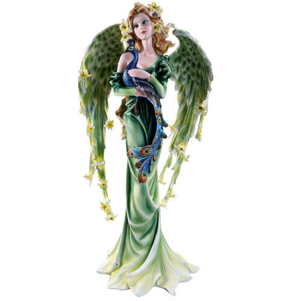 21.75&quot; Fairy Statue - Peacock Fairy, SKU PG-11381, UPC 700317079026