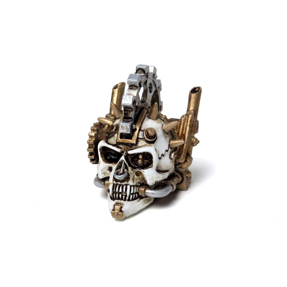 1.5&quot; Miniature Skull Statue - Steamhead, SKU AL-VM8, UPC 700317064503