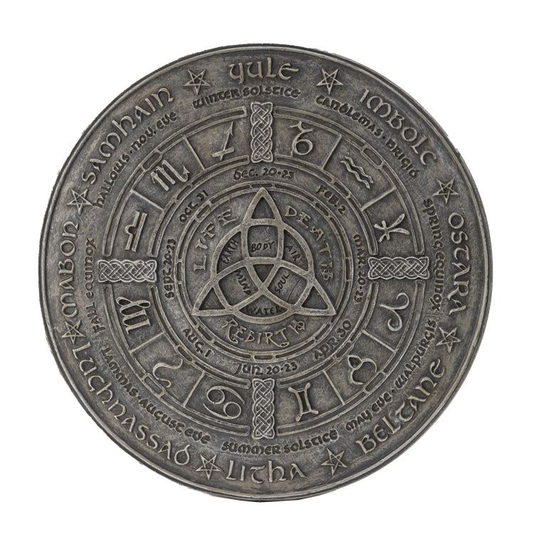 7.8&quot; Triquetra Wall Plaque, SKU PG-15080, UPC 700317071303