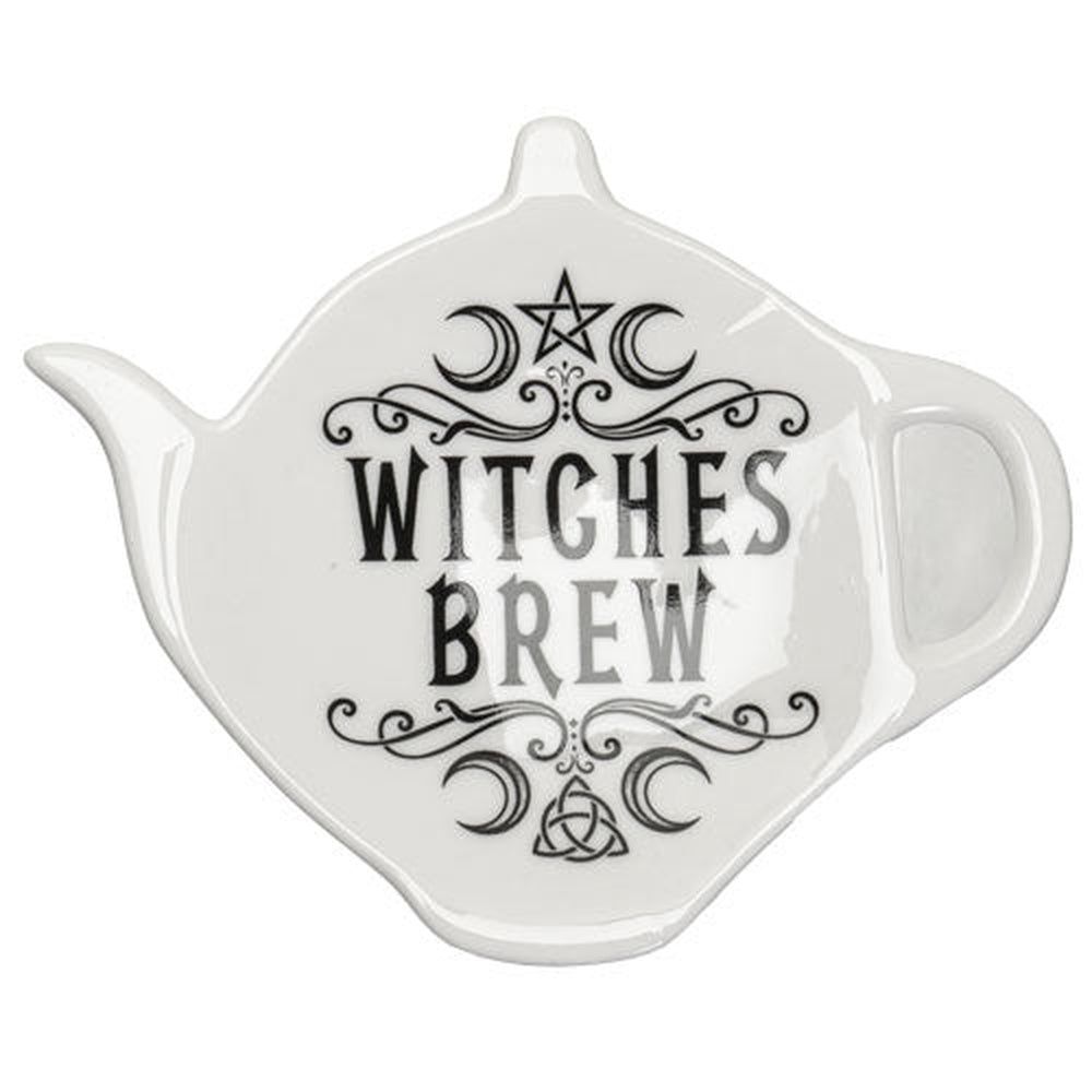 4&quot; Tea Spoon Rest - Witches Brew, SKU PG-14133, UPC 700317028666