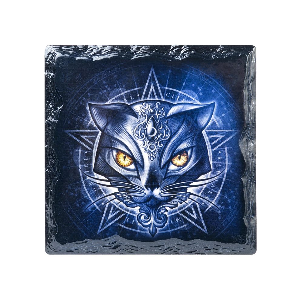 Alchemicat Slate Coaster, SKU AL-CC13, UPC 700317062158