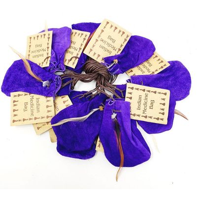 3&quot; Medicine Dream Bag - Purple, SKU Med-Bag-Purple, UPC 700317074977