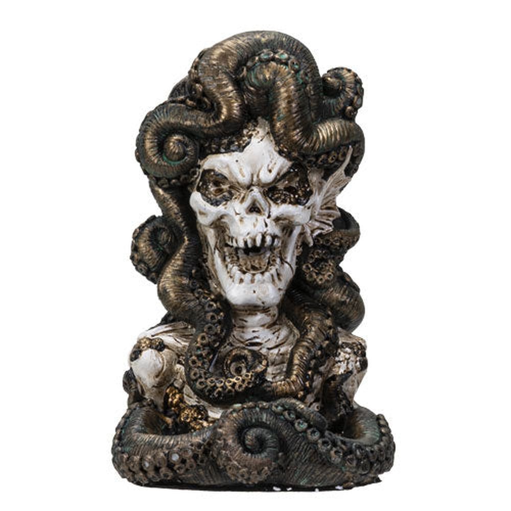 5.5&quot; Octopus Witch Backflow Incense Burner, SKU PG-14223, UPC 700317049876