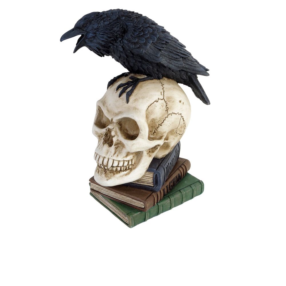 8&quot; Poes Raven Skull, SKU AL-V17, UPC 700317065685