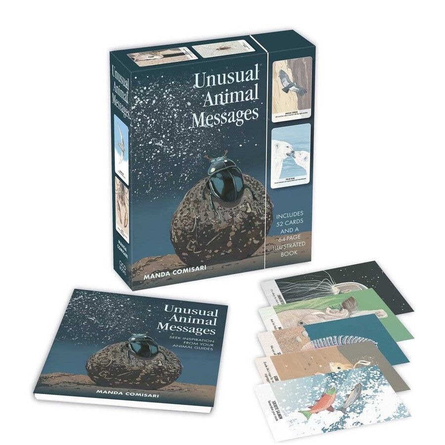 Unusual Animal Messages Oracle Deck by Manda Comisari, SKU SS-143, UPC 700317118572