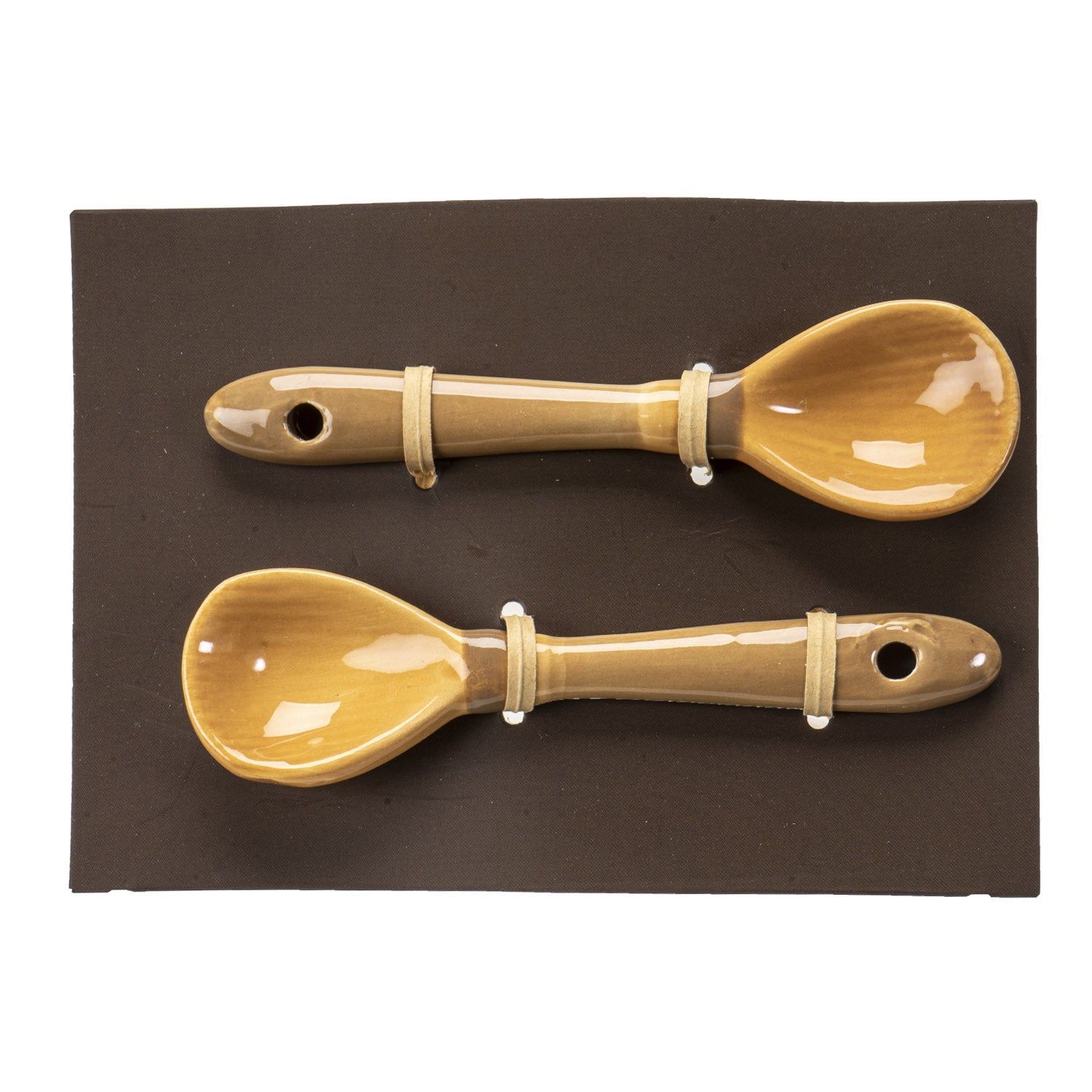 Broomstick Ceramic Teaspoon Set, SKU PG-15309, UPC 700317293644