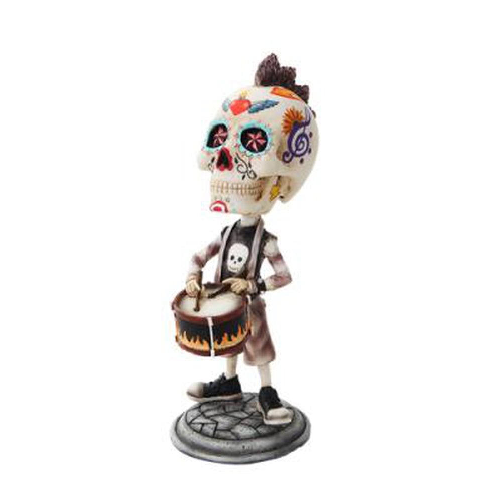 7&quot; Day of the Dead Bobblehead - Standing Drummer, SKU PG-10261, UPC 700317038078