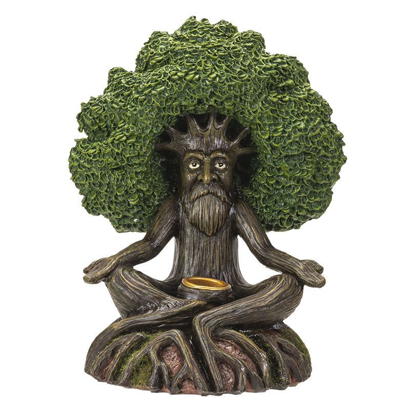 6.8&quot; Tree ENT Backflow Incense Burner, SKU PG-15108, UPC 700317077503