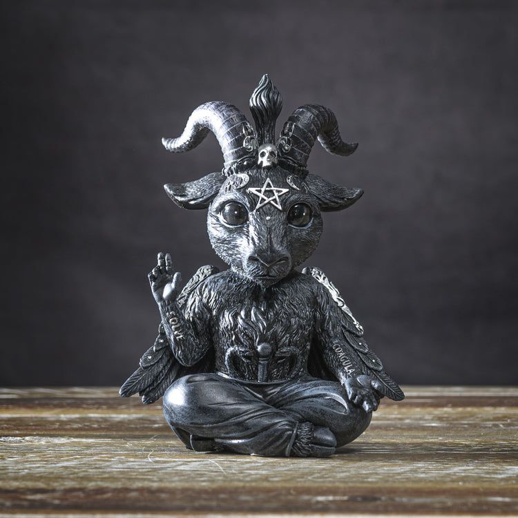 5.5&quot; Baby Baphomet Statue, SKU PG-Y9318, UPC 700317125792