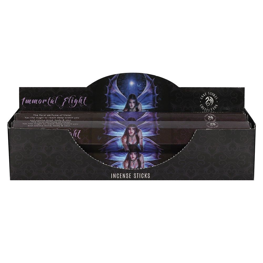 Anne Stokes Incense Sticks Display - Immortal Flight (6 Packs of 20 Sticks), SKU PG-14570, UPC 7003…