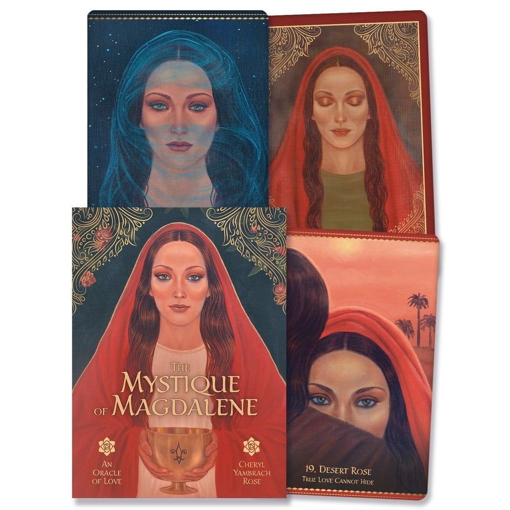 The Mystique of Magdalene: An Oracle of Love by Cheryl Yambrach Rose, SKU LW2161, UPC 700317075080