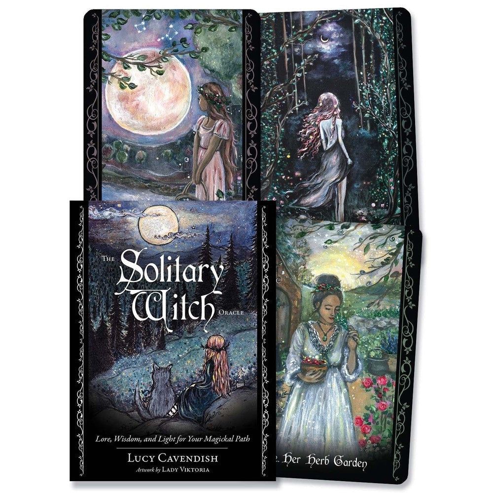 The Solitary Witch Oracle by Lucy Cavendish, Lady Viktoria, SKU LW2001, UPC 700317129288