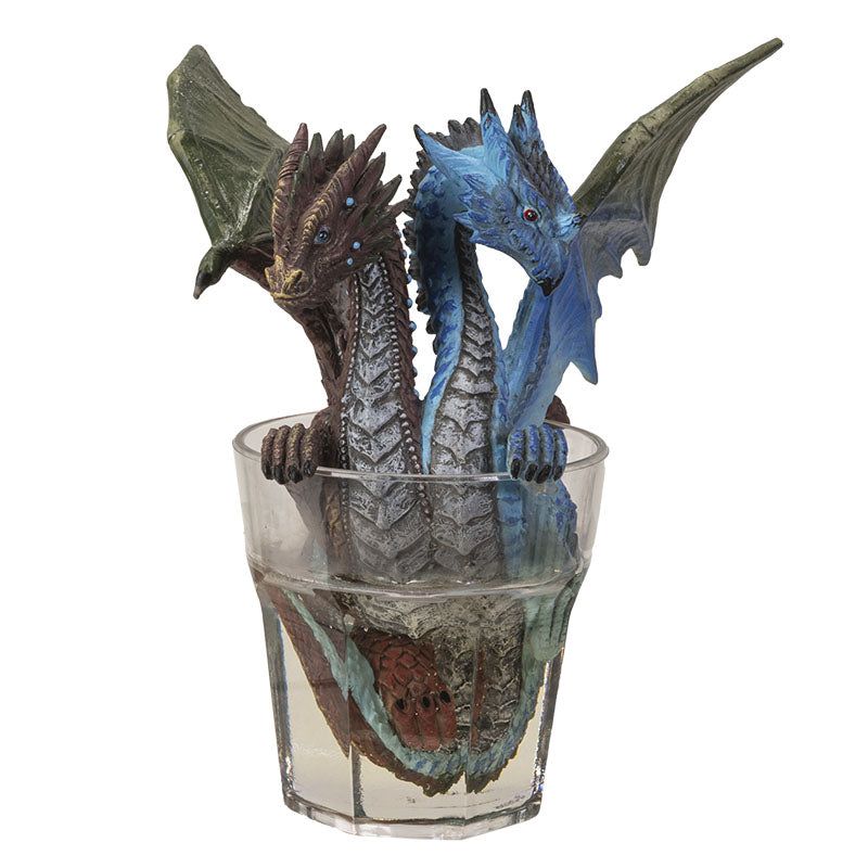 6.75&quot; Gin and Tonic Dragon Statue, SKU PG-14966, UPC 700317077947
