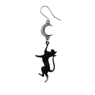 Feline Moondream Single Earring, SKU AL-E468, UPC 700317248521