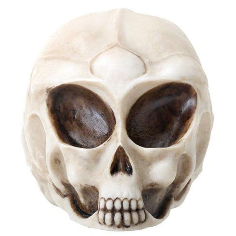 4.25&quot; Alien Skull Statue, SKU PG-Y8392, UPC 700317073949