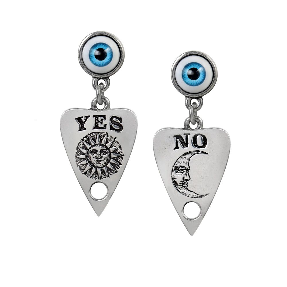 Ouija Planchette Earrings, SKU AL-E396, UPC 700317061274