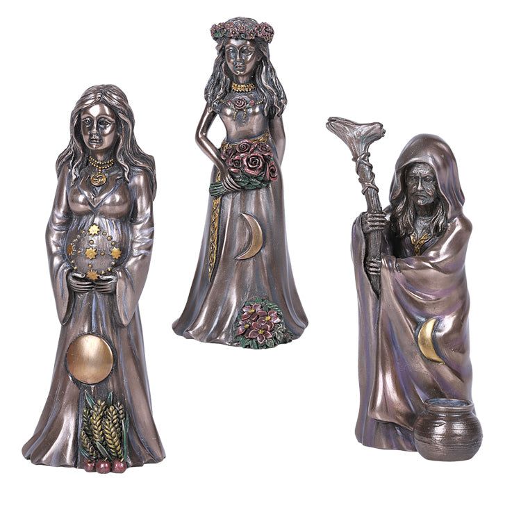 7&quot; Mother, Maiden, Crone Statue (Set of 3), SKU PG-12913, UPC 700317290261