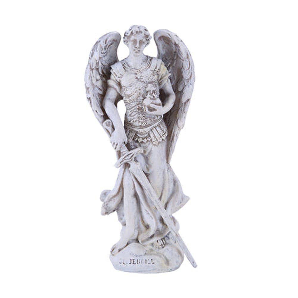 4.75&quot; Archangel Statue - Jehudiel, SKU PG-11194, UPC 700317109846
