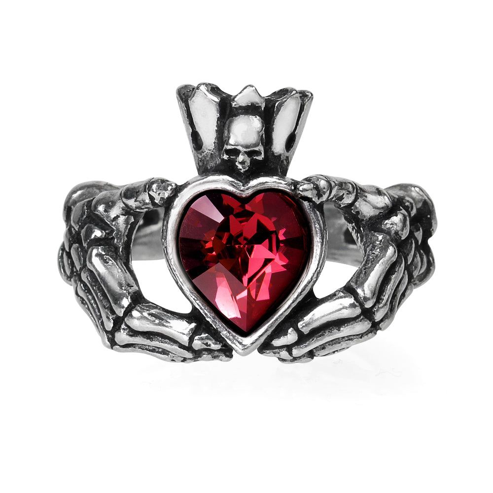 Claddagh By Night Ring - Size 6, SKU AL-R210L, UPC 700317062851
