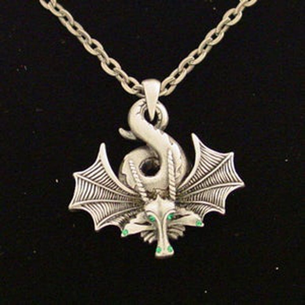 Sleeping Dragon Necklace, SKU PG-J013, UPC 6016004389304