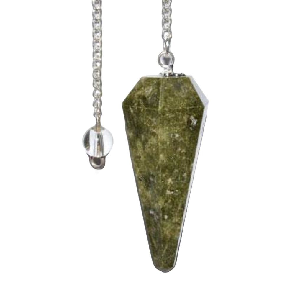 6-Sided Pendulum - Vasonite, SKU PEND-68, UPC 6016225212207