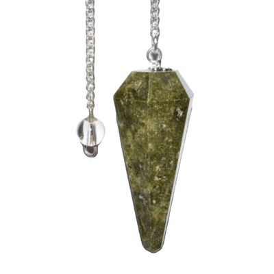 6-Sided Pendulum - Vasonite, SKU PEND-68, UPC 6016225212207