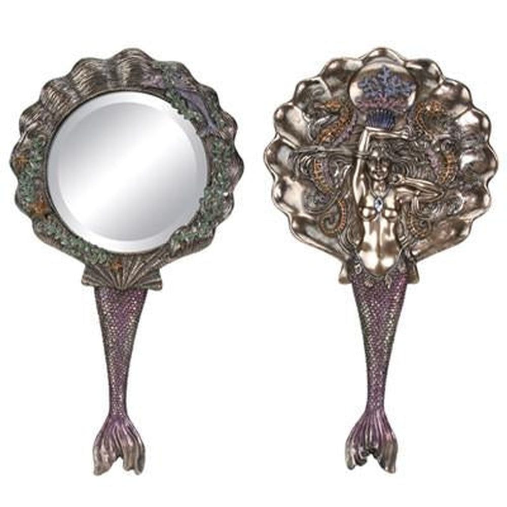 11.75&quot; Celestia Hand Mirror, SKU PG-Y7436, UPC 700317078272