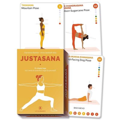 Justasana Deck by Clemence Barbier, Anna Gladkoff-Veliz, SKU LW2008, UPC 700317129424
