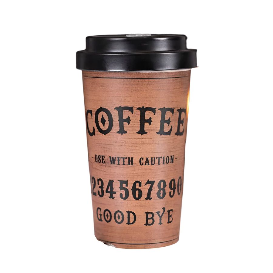 13.5 oz Bamboo Travel Mug with Sleeve - Talking Board, SKU PG-14486, UPC 700317028758