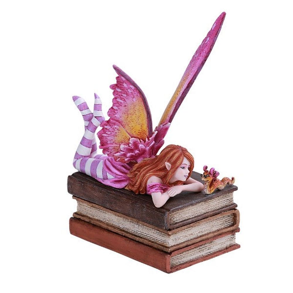 7.25&quot; Fairy Statue - Book Club Fae, SKU PG-12947, UPC 700317252627