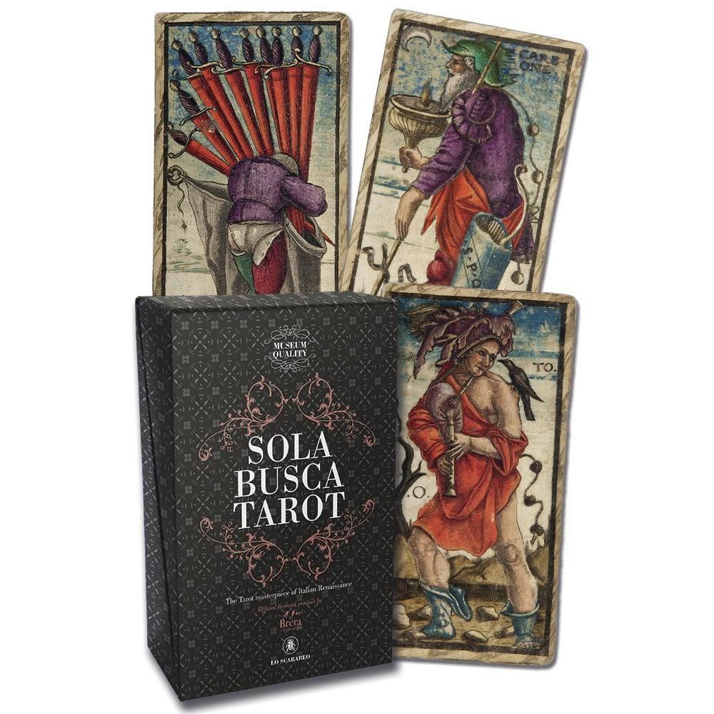 Sola Busca Tarot by Paola Gnaccolini, SKU LW383, UPC 6016201471451
