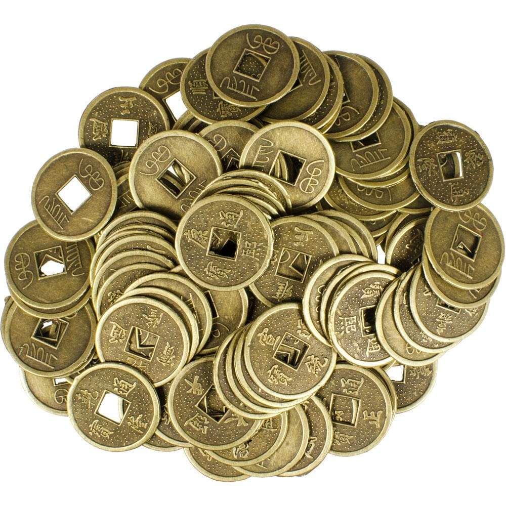 Chinese Feng Shui Coins - Medium 20 mm (Pack of 25), SKU KH-35207, UPC 6016200245220