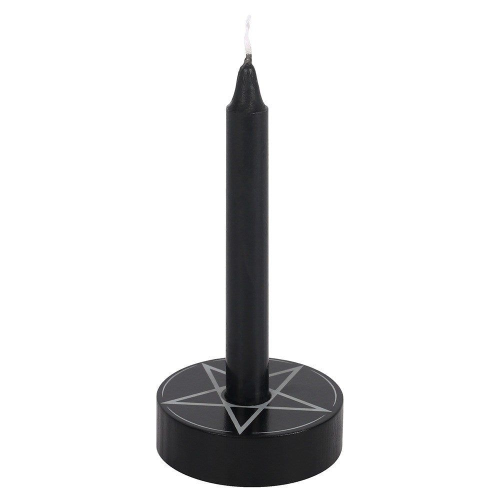 2&quot; Pentagram Spell Candle Holder, SKU PG-14233, UPC