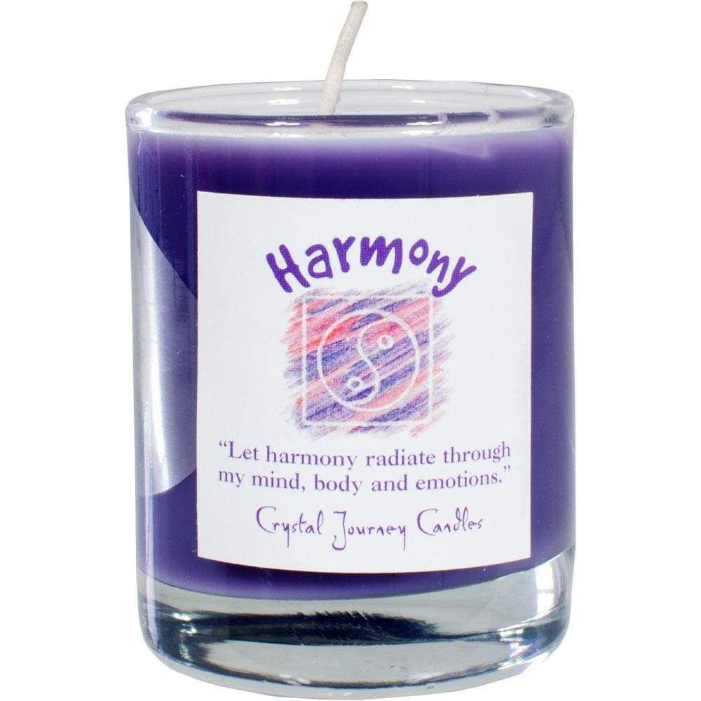 Reiki Charged Soy Herbal Filled Votive Candle - Harmony, SKU KH-39220, UPC 6016220584514