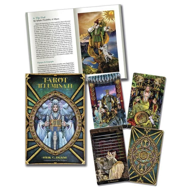 Tarot Illuminati Kit by Kim Huggens, Erik C. Dunne, SKU LW526, UPC 6016202668621