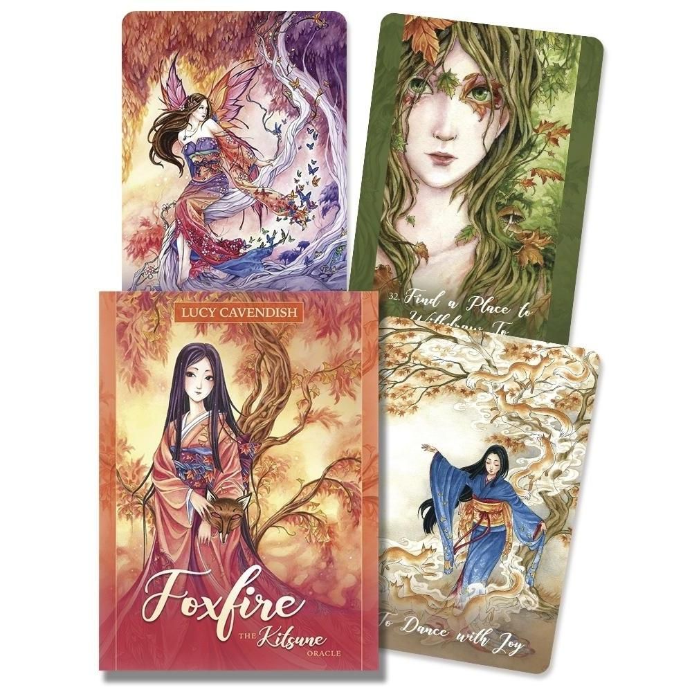 Foxfire: Kitsune Oracle by Lucy Cavendish, Meredith Dillman, SKU LW1204, UPC 6016211129199