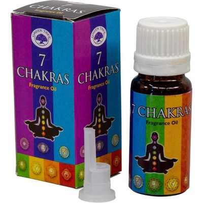 10 ml Green Tree Fragrance Oil - 7 Chakras, SKU KH-72690, UPC 6016205031064