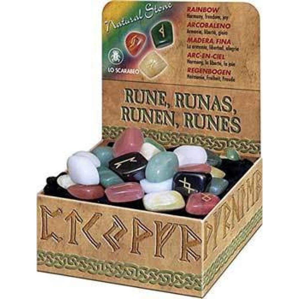 Rainbow Rune Set by Lo Scarabeo, SKU LW788, UPC 6016205238241