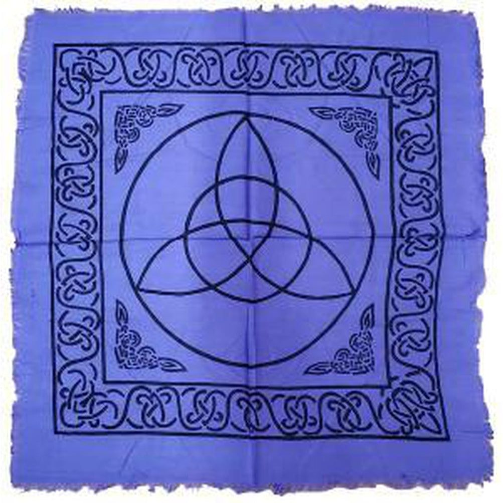 18&quot; Satin Altar Cloth - Triquetra, SKU SC86, UPC 6016210260275