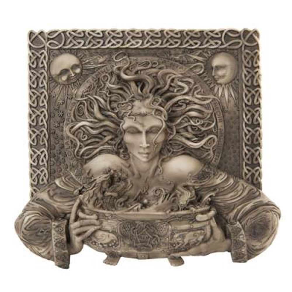 10&quot; Cerridwen Wall Plaque Statue, SKU PG-10716, UPC