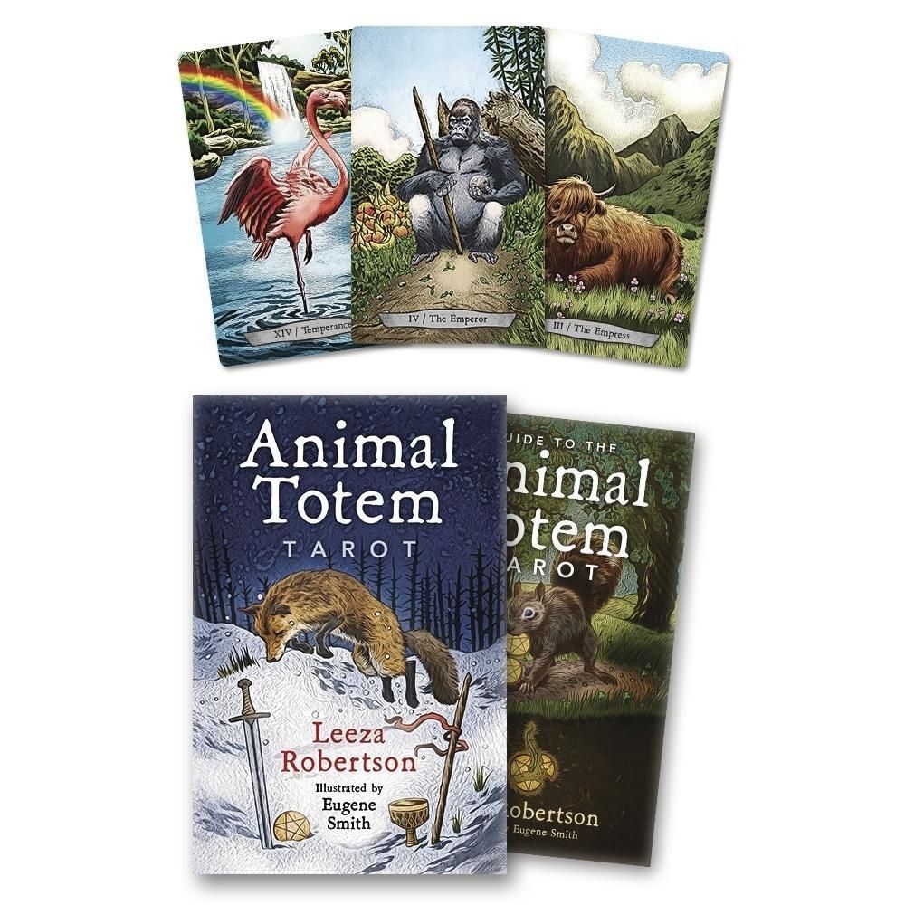 Animal Totem Tarot by Leeza Robertson, Eugene Smith, SKU LW1345, UPC 6016213954997
