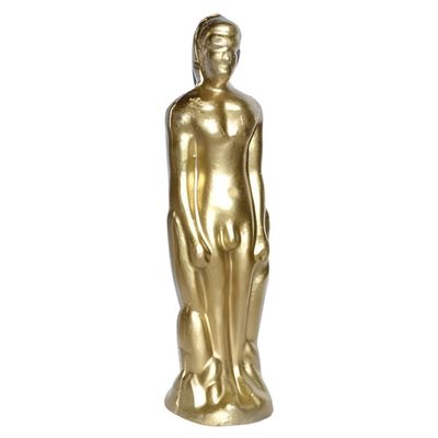 8&quot; Male Candle - Gold, SKU RM-11707, UPC 6016232129123