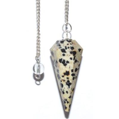 6-Sided Pendulum - Dalmatian, SKU PEND-48, UPC 6016216491475