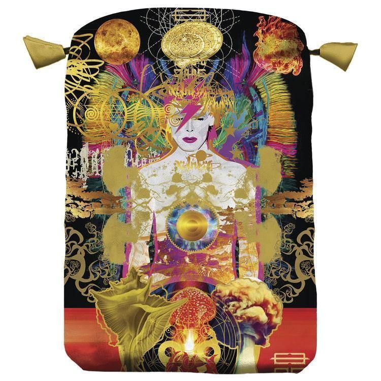 Starman Satin Tarot Bag by Davide De Angelis, SKU LW1481, UPC 6016217734779