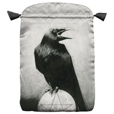 Murder of Crows Satin Tarot Bag by Corrado Roi, SKU LW286, UPC 6016200841897